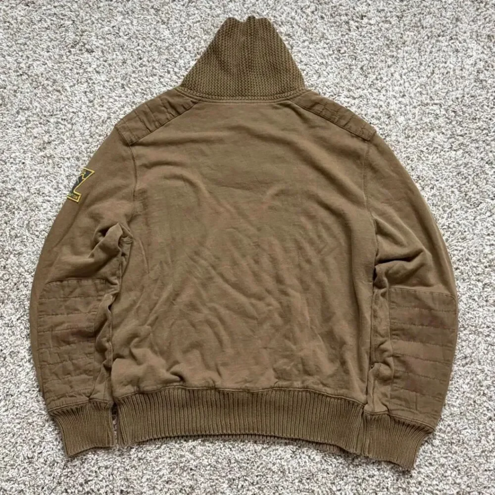Vintage Polo Ralph Lauren Mount Churchill Mountain Expedition Shawl Neck Sweater